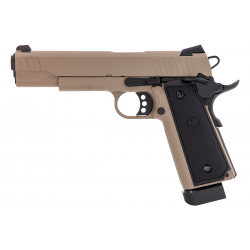Raven R14 Hicapa (Tan) GBB, Pistols are generally used as a sidearm, or back up for your primary, however that doesn't mean that's all they can be used for